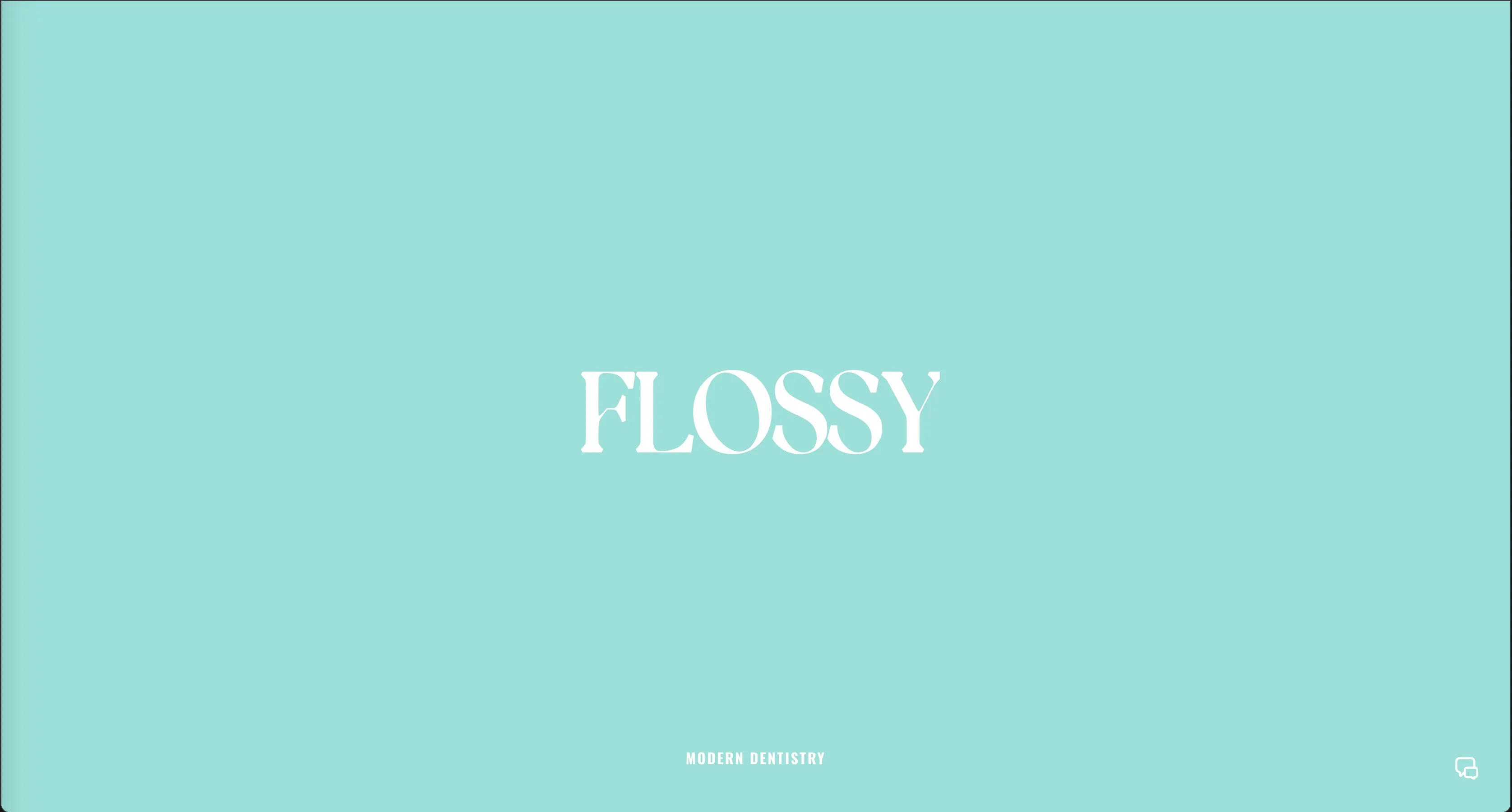 Flossy Dentistry website screenshot